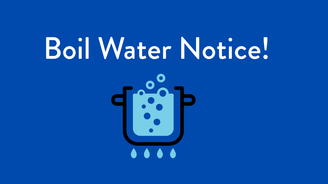Boil water notice graphic