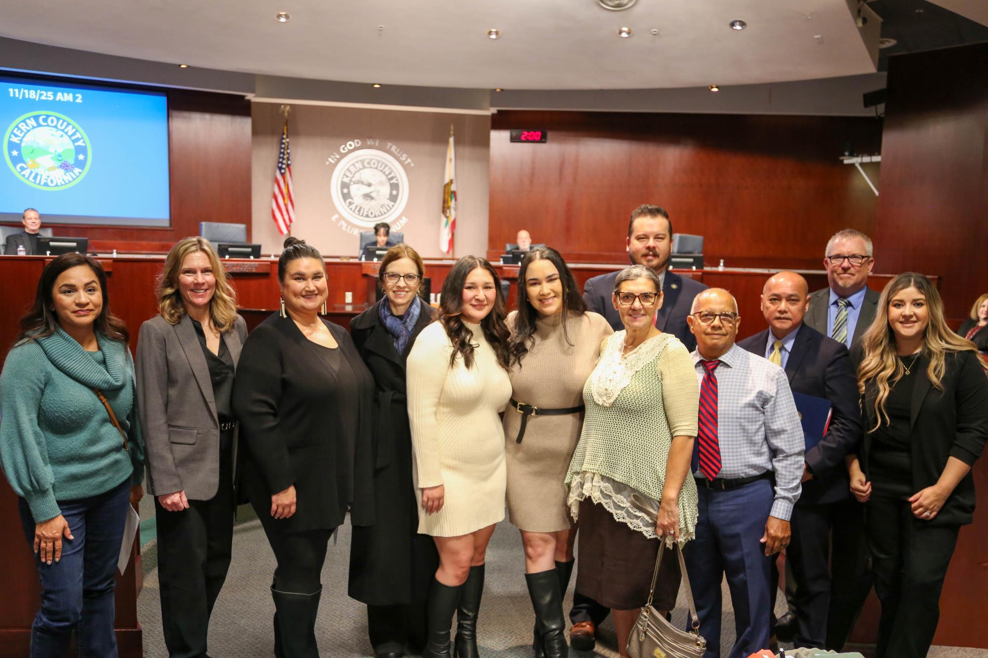 Board of Supervisors proclamation for National Adoption Month