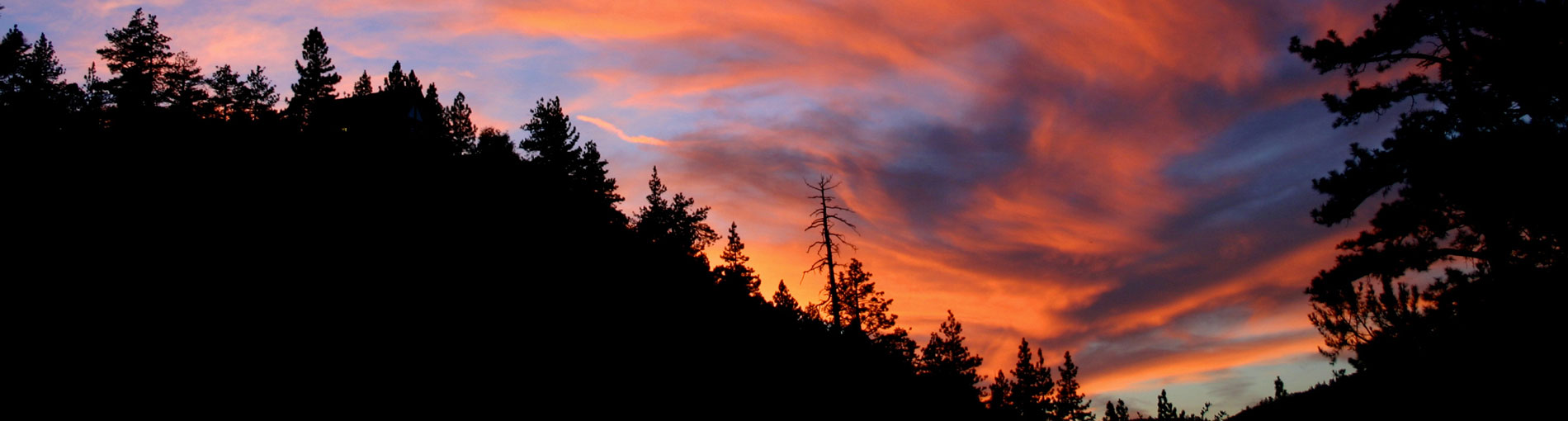 Sunset at Pine Mountain Club - Photo By Richard Benjamin