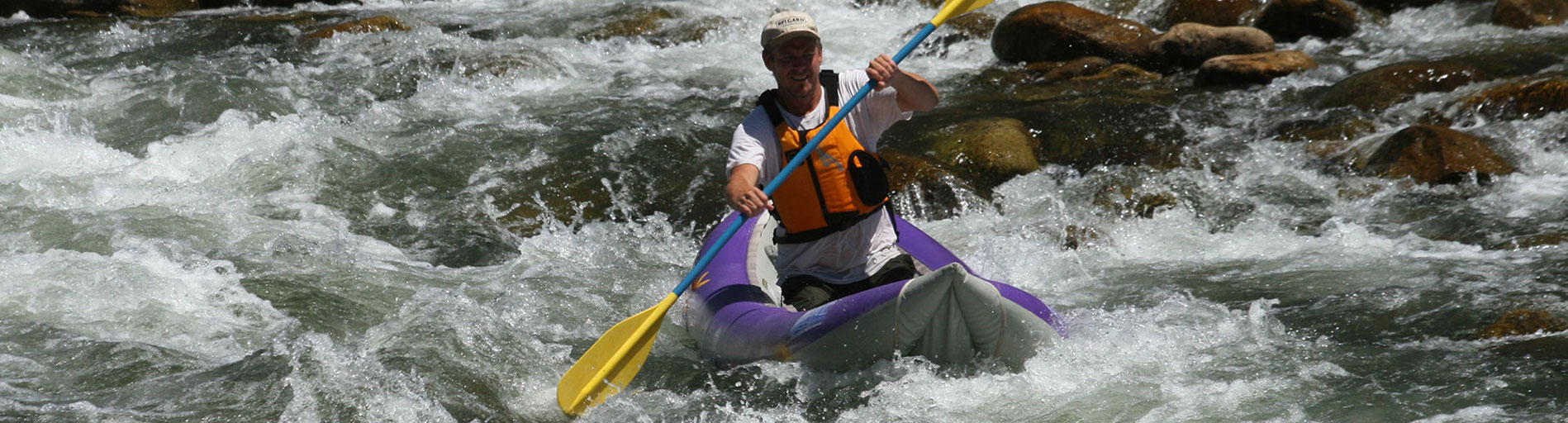 Kayaking on the Kern River